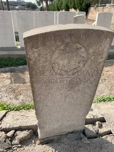 BAGHDAD (NORTH GATE) WAR CEMETERY - WEIGHT, F M